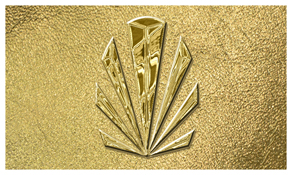 DNSEMP-C-602-GD-SH-GD Gold Sunburst Shimmer Gold